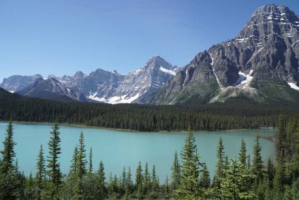 Sapphire waters in Canada